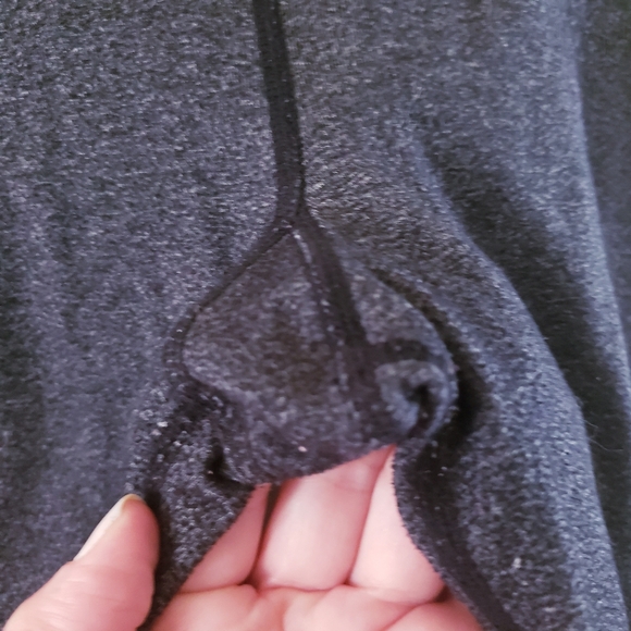 Lululemon Gather and Crow Crop Legging - Heathered Gray 8 - Picture 10 of 12